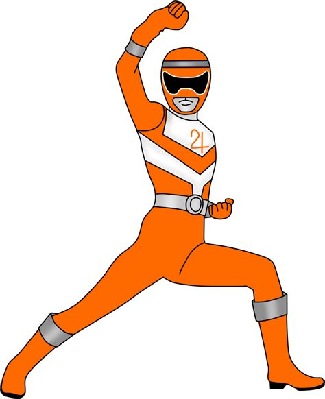 Transparent Ranger Clipart Real Orange Power Ranger Png Download