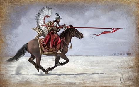 Winged Hussar By Teresa Ramos Teradiam Rimaginaryknights