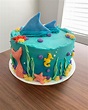Under the sea cake! My first time using fondant : r/cakedecorating