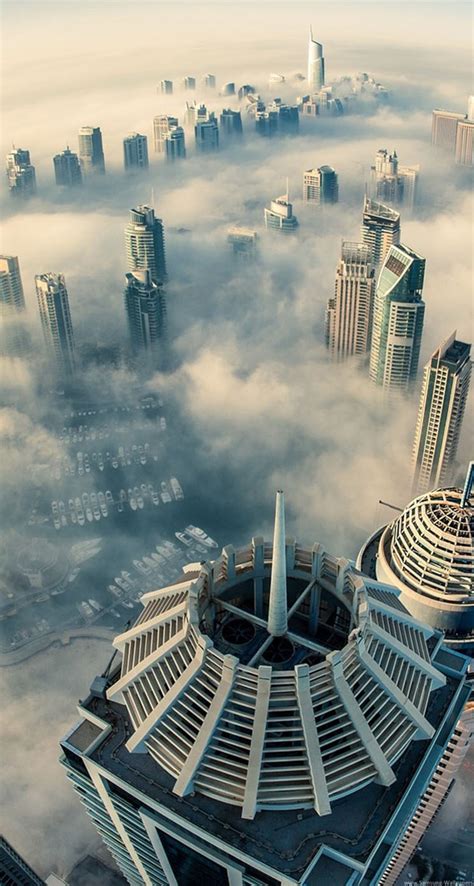 Dubai Cloud City Landscapes The Iphone Wallpapers
