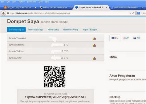 Cara membuat dompet atau penampung bitcoin di bitcoin indonesia 10 cara mendapatkan uang dari instagram, mudah, cepat, & banyak! Uang Gratis Dari Internet: Cara Membuat Dompet Wallet Bitcoin Di Blockchain