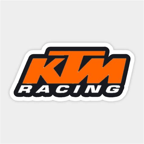 Ktm Racing Ktm Racing Sticker Teepublic