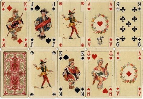 Freebies Free Images Antique French Playing Cards Cards Playing