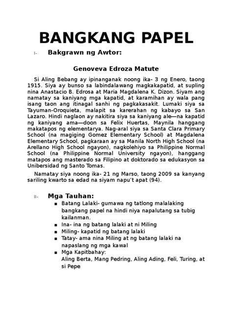 Halimbawa Ng Incident Report Tagalog Maikling Kwentong Images And