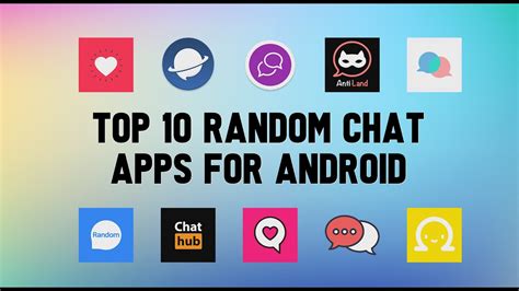 Top Best Random Chat Apps For Android Youtube