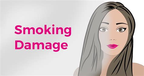 Smoking Accelerates The Normal Ageing Process And Causes Premature Wrinkles Premature