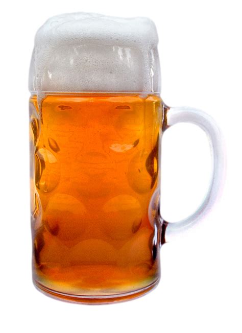 Custom Engraved Dimpled Oktoberfest Glass Beer Mug 1 Liter
