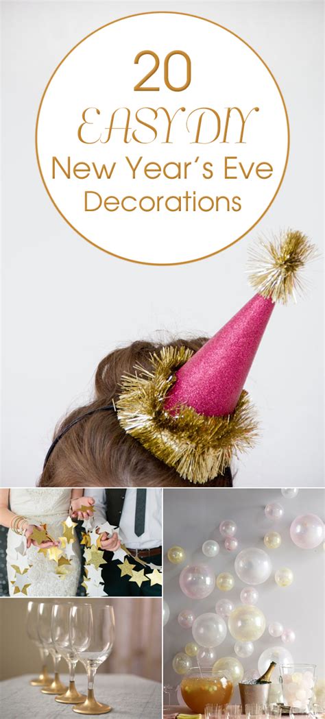 20 easy diy new year s eve decorations