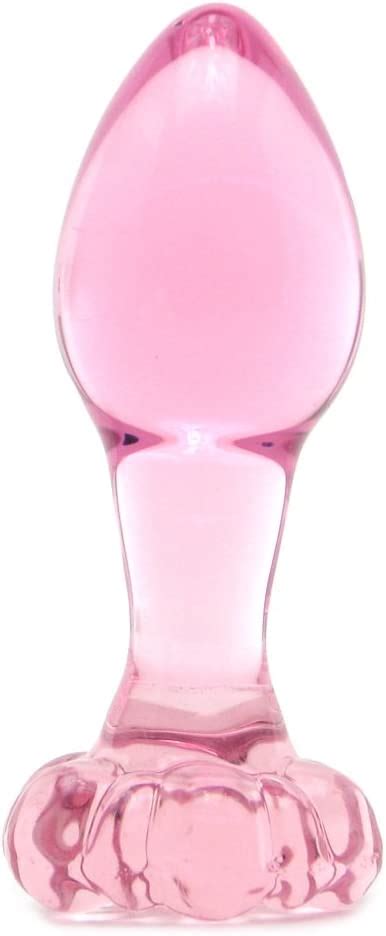 Icicles No 48 Pink Glass Butt Plug Health And Personal Care
