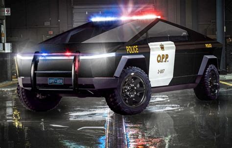Elon Musk Tapped For Suggestion On Tesla Cybertruck As Police Car For