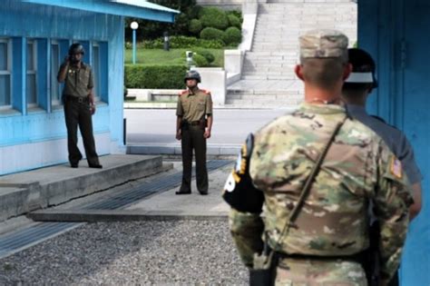 North Korean Soldier Defected Through The Dmz Gets Shot While Trying