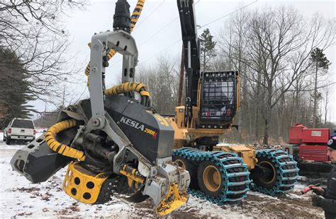 Michigan Logging Business Looks To Tigercat For Mid Size Harvester