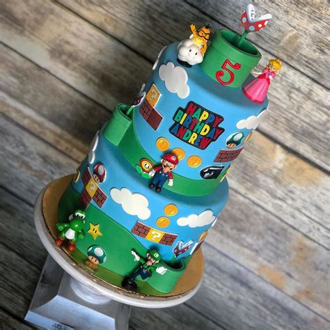 15 Amazing And Cute Super Mario Cake Ideas And Designs
