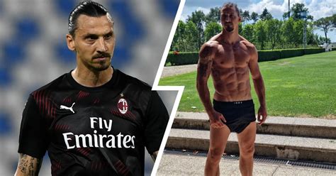 Zlatan Ibrahimovic Shows Off Incredible Physique At The Age Of 40