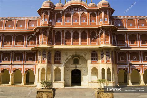 View Of Traditional Indian Residental House Jaipurrajasthan