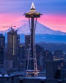 158m high Seattle space needle was built for the 1962 World’s Fair. The ...
