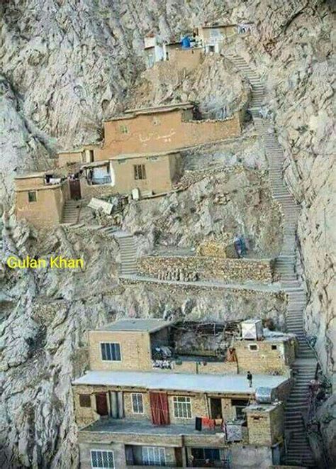 Unbelievable Houses In Mountainous Wow Mariabad Quetta City