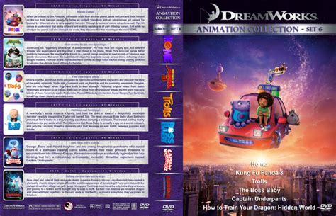 Dreamworks Animation Collection Set 2 2003 2006 R1 Cu