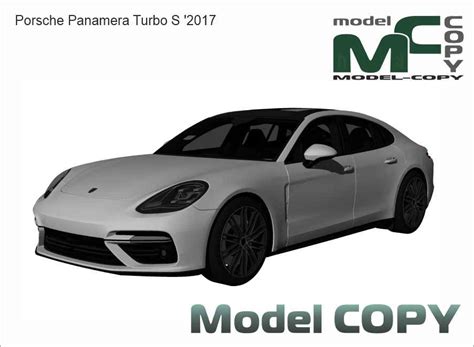 Porsche Panamera Turbo S 2017 3d Model 63767 Model Copy World