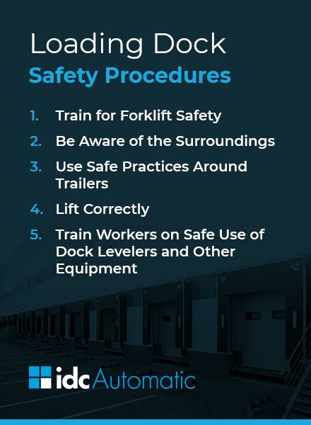 Loading Dock Safety Tips Idc Automatic