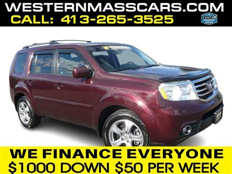 Used 2012 Honda Pilot Ex L 4wd 5 Spd At With Dvd For Sale In