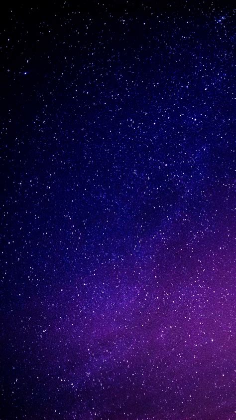 Download Wallpaper 1440x2560 Starry Sky Galaxy Glitter Night Qhd