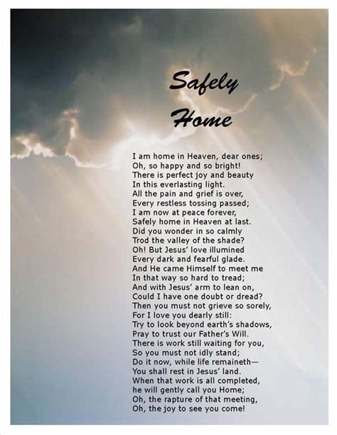 Loved Ones Poem For Loss Of Loved One