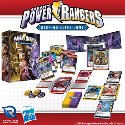 Power Rangers Deck-Building Game by Renegade Game Studios - MENIAC!