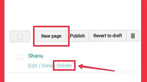 How To Delete Blog Pages In Blogger Youtube