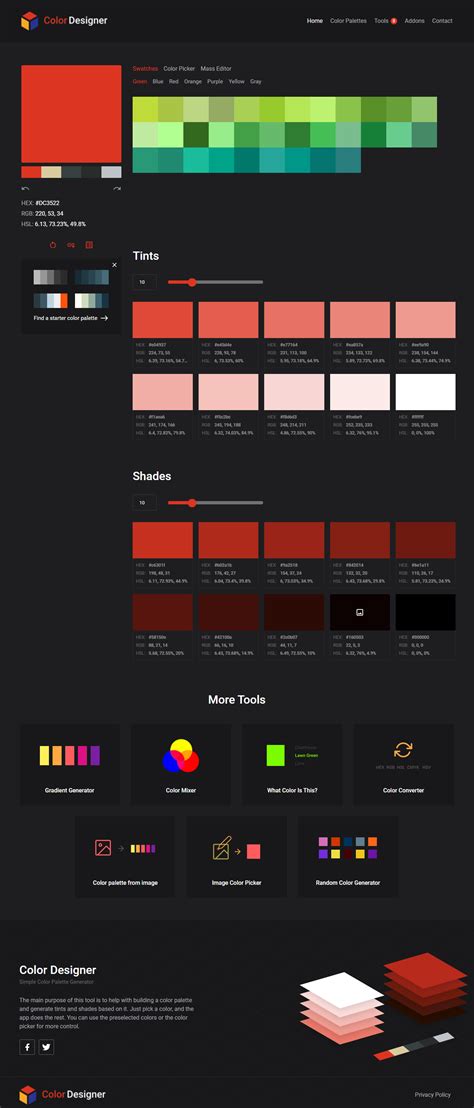 Pallette Generators Material Themes For Home Assistant