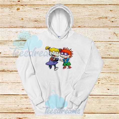 angelica pickles chuckie rugrats hoodie cartoon rugrats s 3xl