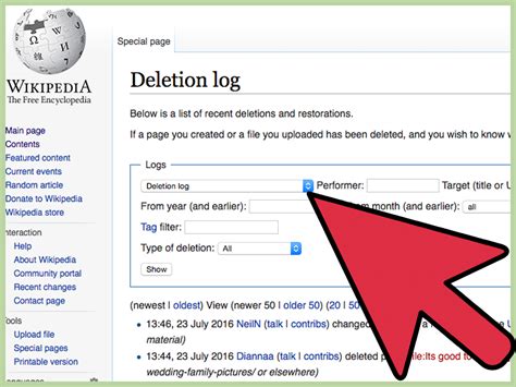How To Delete An Article On Wikipedia 6 Steps With Pictures