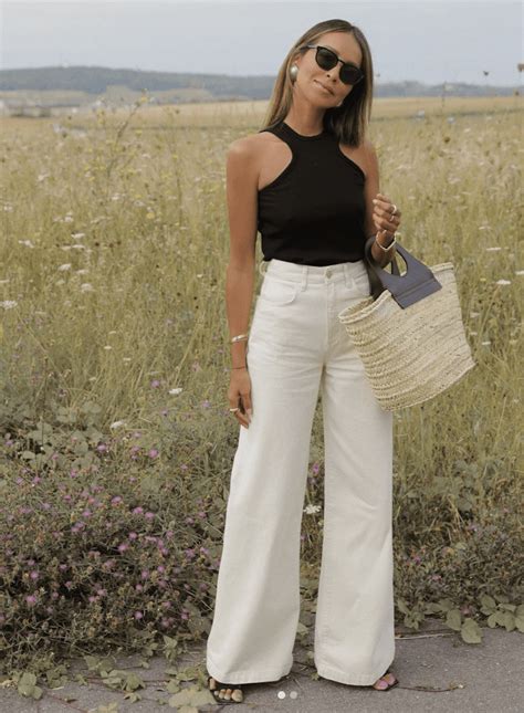 How To Style Wide Leg Jeans 2022 The Dos Donts Chic Outfits 2022