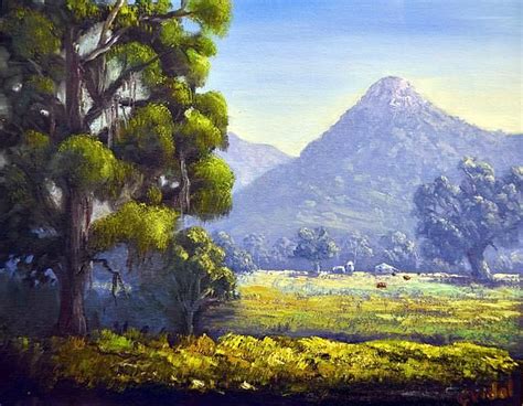 Near Warrenbungles By Christopher Vidal Nature Indoors Mountain Wall
