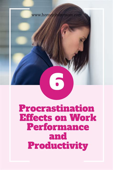 6 Procrastination Effects On Work Performance And Productivity