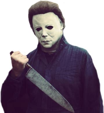 Download Michael Myers Branded Michael Myers Halloween Adult Mask Scary Halloween PNG Image