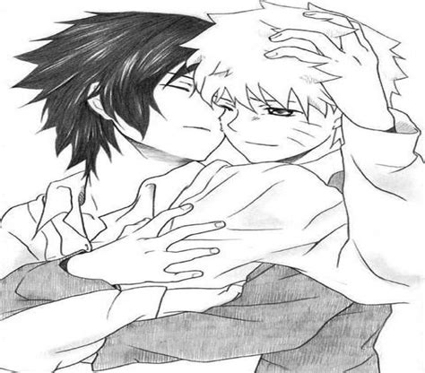 Naruto And Sasuke Hugging By Tinybabii On Deviantart