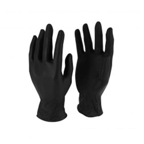 Gant Nitrile Noir Non Poudré Aql 15 Boîte De 100 M à Xl