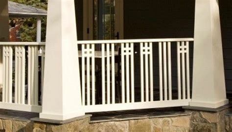100s Of Deck Railing Ideas And Designs Craftsman Porch Porch Railing