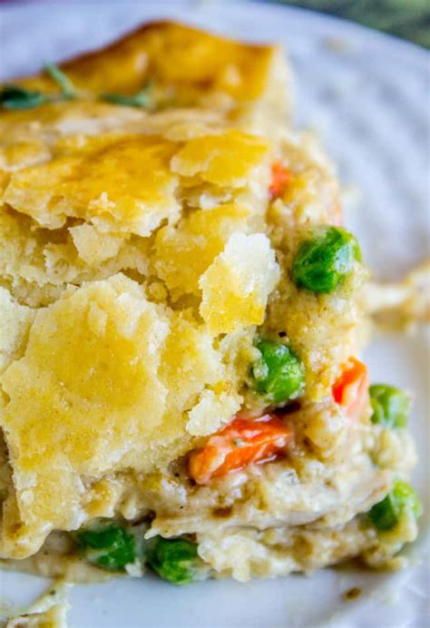 I initially wanted to make an easy chicken pot pie. Classic Double Crust Chicken Pot Pie - The Food Charlatan