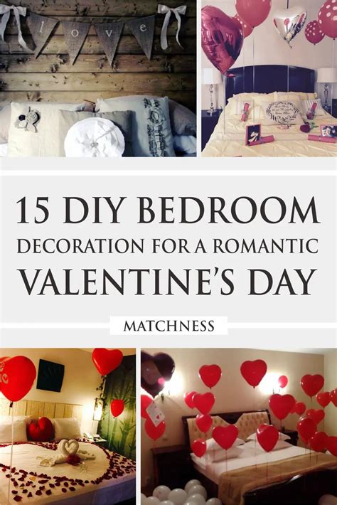 15 Diy Romantic Girlfriend Room Ideas For Valentine S Day ~