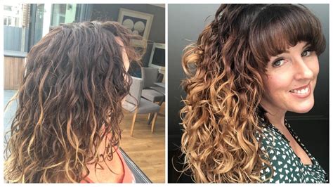 You can use a conditioner. Curly Girl Method before and after photos and tips - like ...