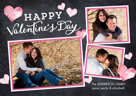 Personalized Valentines Cards Flat Matte Photo Paper Cards With