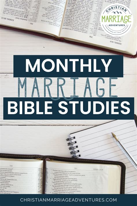 Monthly Marriage Bible Study Program Marriage Bible Study Bible