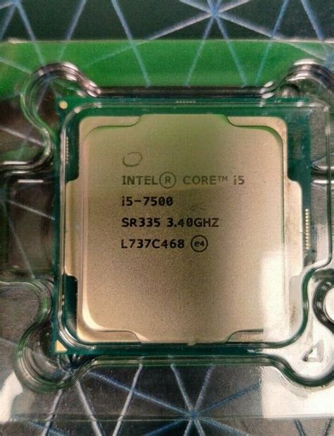 Intel Core I5 7500 340ghz Quad Core Cpu Processor · 13987