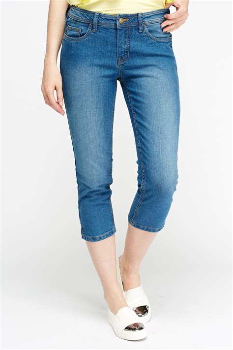Cropped Denim Jeans Just 7