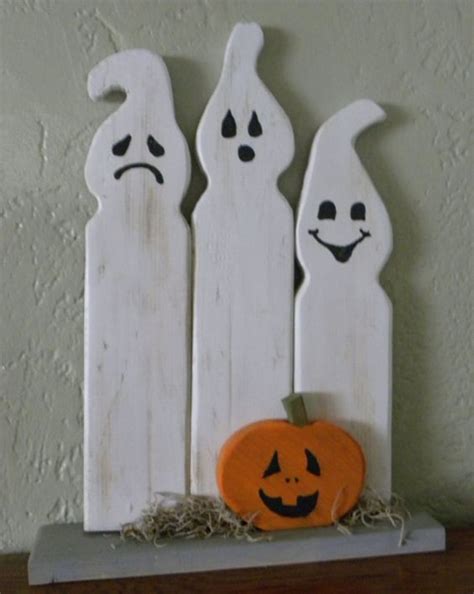 50 Great Ideas For Diy Halloween Wood Crafts Feltmagnet