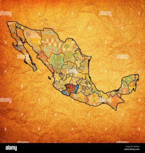 Map Of Michoacan Hi Res Stock Photography And Images Alamy