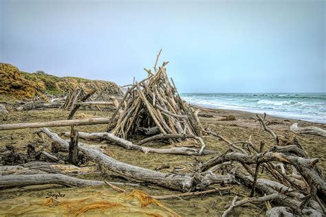 Moonstone Beach Driftwood Beach House Photograph By Floyd Snyder Fine