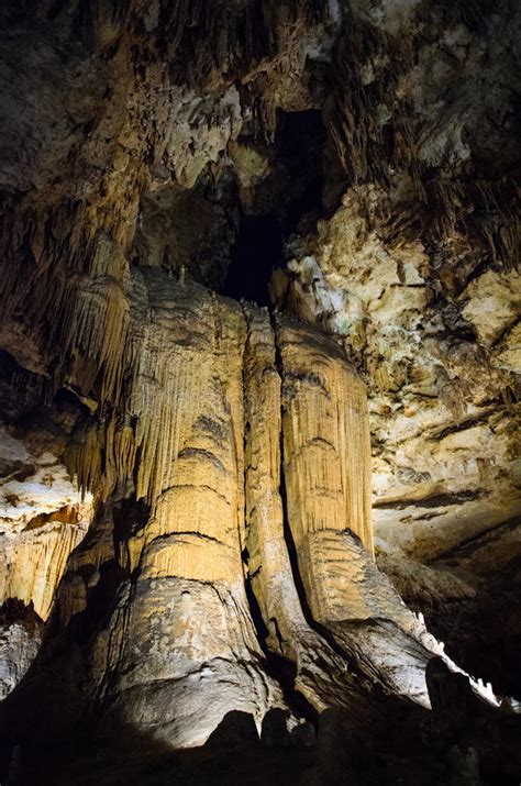Luray Caverns Stock Photo Image Of Underground Flowstone 68639732